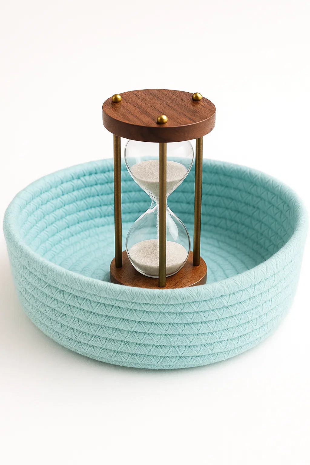 Vintage Sand Timer – Aesthetic Hourglass for Desk or Shelf