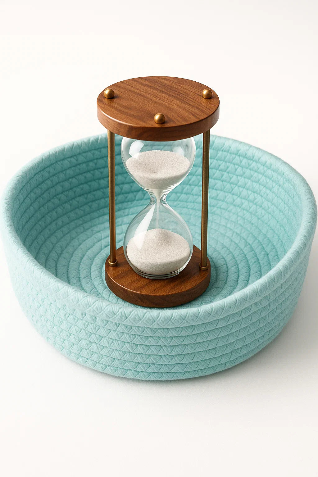 Vintage Sand Timer – Aesthetic Hourglass for Desk or Shelf