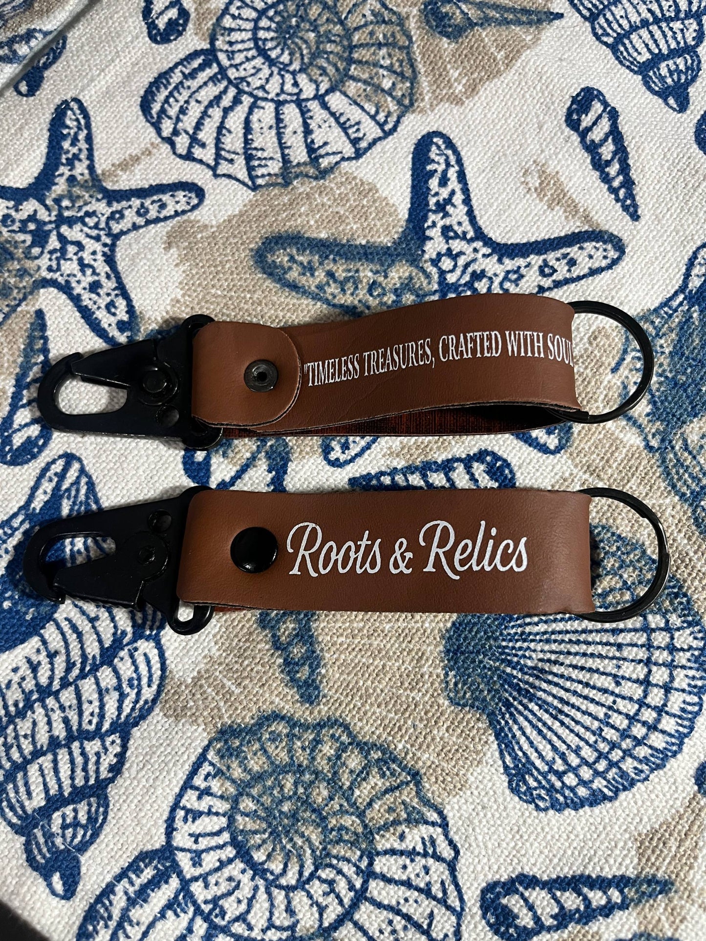 Leather Keychain | Roots & Relic,2pc