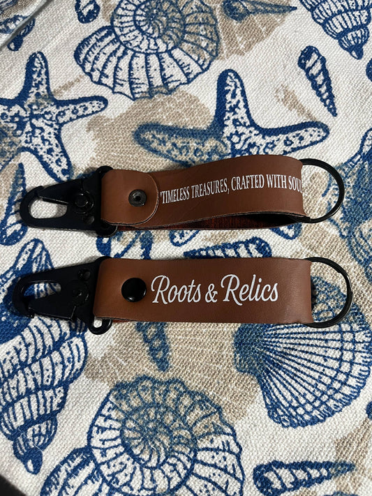 Leather Keychain | Roots & Relic,2pc