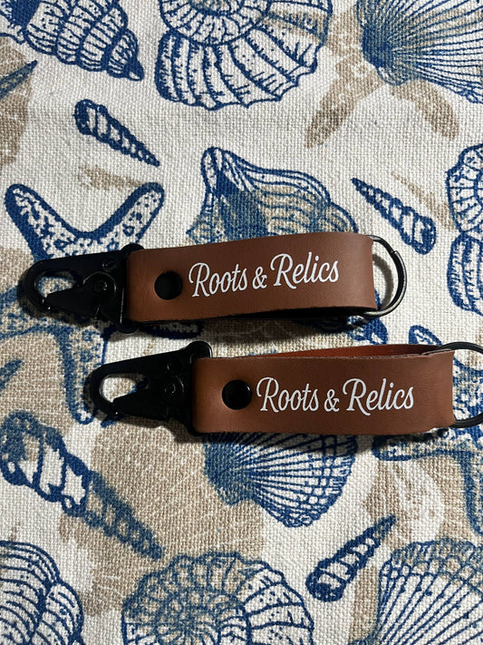 Leather Keychain | Roots & Relic,2pc